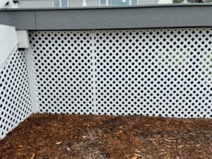 Deck lattice installation