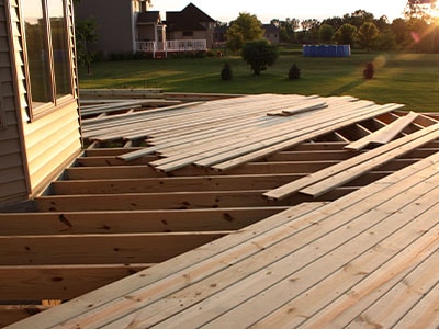 Wood Deck Installation