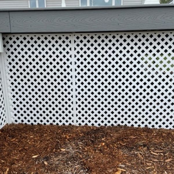 Deck lattice installation