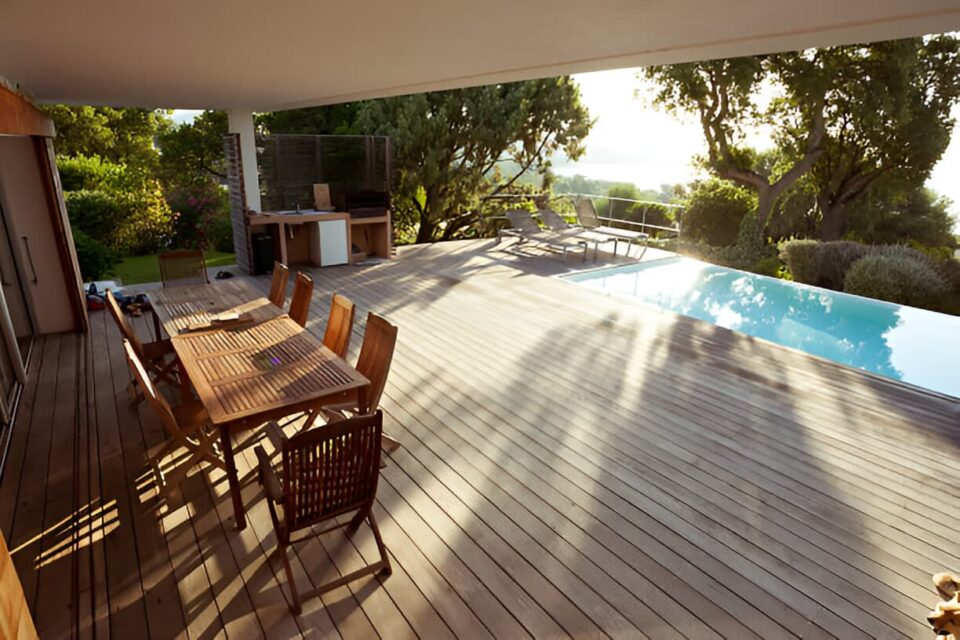 pool deck