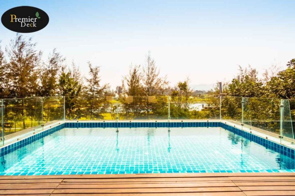 pool deck installation